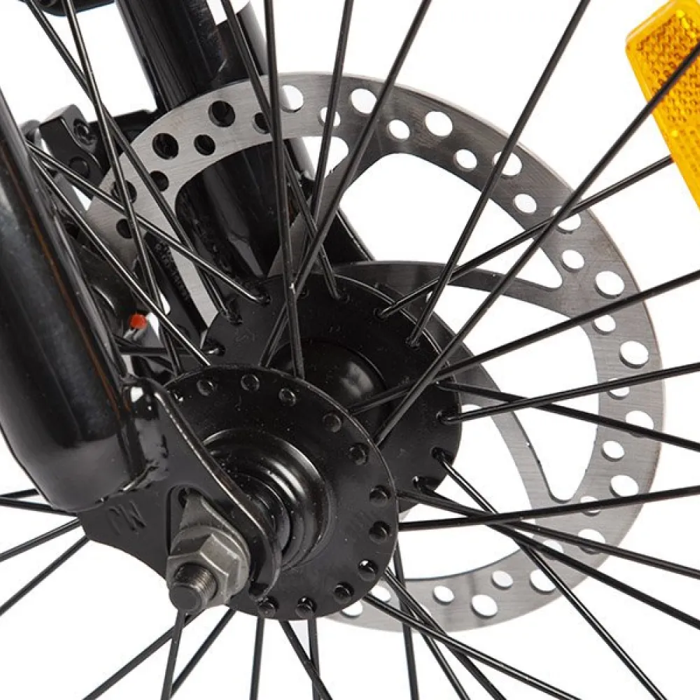 Электровелосипед Volteco FLEX Черно-оранжевый 8