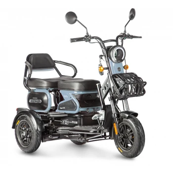 Электротрицикл Wanshida HOT HATCH 60V 650Вт Черно-синий